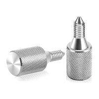 2Piece Accessory Thumb Screws Replacement Parts Accessories for Tilt Head and Lift Bowl Mixers, Silver Long Hub Knob Screw Accessory Replacement