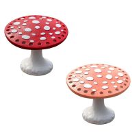 2PCS 26 Holes Mushroom Earring Holder Earrings Storage Rack Resin Display Rack Jewerlry Stand Organizer