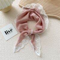 《Miki Xinyuan》 NEW LaceCotton LinenScarf Women Shampoolong Bandanas Shawl Neck Head Scarves