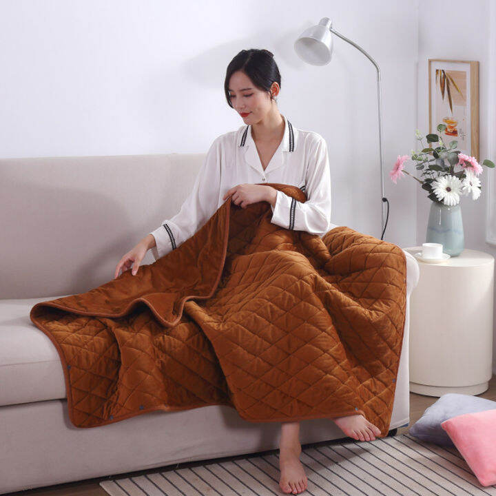 MIDSUM USB Electric Blanket Winter Bed Warmer USB Heated Blanket Body Heater  Machine Wearable Shawl Thermal Blankets | Lazada PH