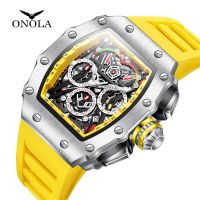 ZZOOI ONOLA Top Brand Watch Men Classic Luxury  Fashion Leisure Business  Chronograph Calendar Sports Waterproof Quartz Watches