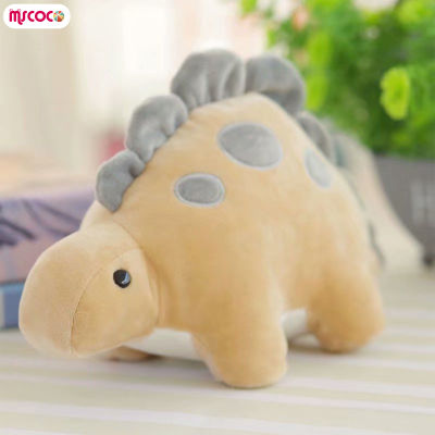 MSCOCO Triceratops น่ารักผ้านุ่มแนะสวมสบายตุ๊กตาผ้ากำมะหยี่ของขวัญสำหรับคริสต์มาสวันเกิดปีใหม่