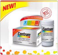 Centrum Silver 50 plus 30 Tablets เซนทรัม ซิลเวอร์ 50 พลัส 30 เม็ด สำหรับผู้มีอายุ 50 ขึ้นไป  สินค้าใหม่