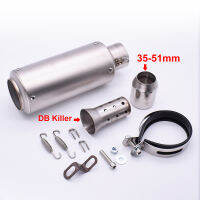 For Yamaha bt 1100 TRX850 XJ6 DIVERSION Tenere 700 TENER Universal 51mm 61mm Modified Motorcycle Exhaust With DB Killer