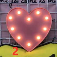 LED New Design Christmas Love Decorative Night Lights , Battery Box String Lights Free Shipping