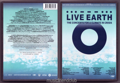 Save the earth Concert 2007 Live Earth the concerts (2DVD / Chinese subtitles)