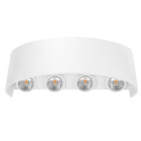 ร้อน IP65 LED โคมไฟติดผนังกลางแจ้งกันน้ำสวนแสงอลูมิเนียม AC86-265ในร่มห้องนอนห้องนั่งเล่นบันไดระเบียงไฟถนน