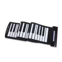 Ammoon Electronic Organ Portable 61 Keys Flexible Piano USB MIDI Electronic Keyboard Hand Roll Piano Electronic Organ
