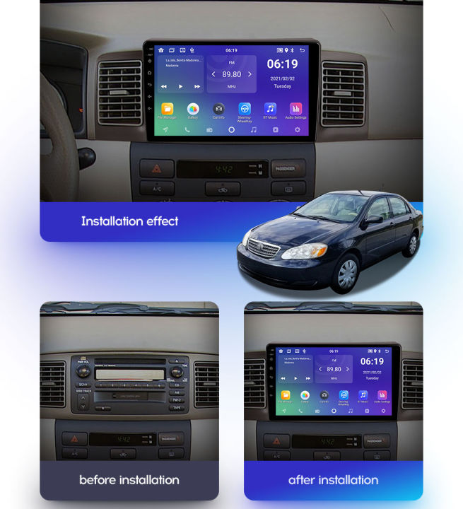 acodo-2din-android-12-0-headunit-for-toyota-corolla-altis-2000-2004-car-stereo-2g-ram-16g-32g-rom-quad-core-dsp-ips-touch-split-screen-with-tv-fm-radio-navigation-gps-support-video-out-steering-wheel-