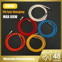 [3C electronic digital] PD 66W Fast Charging Liquid Silicone Data Cable Zinc Alloy USB C Type C สายชาร์จสำหรับ IPhone14 13 12Pro Max XR XS 1M 2M