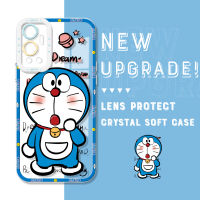 Casing Ponsel สำหรับ Infinix Hot12 Hot12 12i ร้อนแบบดั้งเดิมเคสการ์ตูนกันกระแทกปลอกอ่อนเคสมือถือใสสำหรับป้องกันกล้องคลุมทั้งหมด