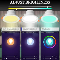 WIFI LED Tuya Smart light Bulb RGB App Kitchen lamp Dimmable Bedroom Indoor lighting Compatible AlexaGoogle Home WiFi 7W light