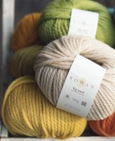 ROWAN Big Wool ไหมพรม merino wool 100% made in Romania