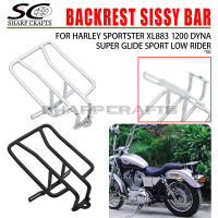 Motorcycle Rear Fender Luggage Rack Carrier For Harley Sportster Iron XL 883 1200 1000 Custom Nightster Dyna Super Glide FXD