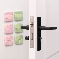 xfcbfNew Mute Door Stoppers Wall Protection Safety Shock Absorber Door Handle Bumpers Security Waterable Transparent Wall Protectors