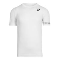 Asics เสื้อเทนนิสผู้ชาย Court M Short Sleeved Tee | Brilliant White ( 2041A136-100 )