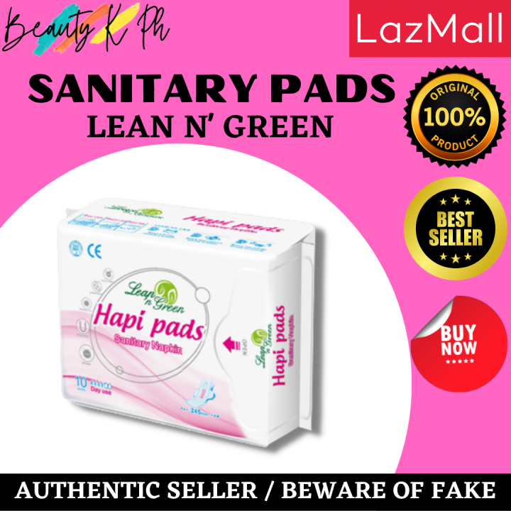 Hapi Pads Sanitary Napkin (Lean n Green) | Lazada PH