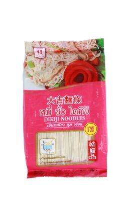 หมี่ซั่วขาว ตราไดกิจิ ลวกน้ำสุกเร็ว 300 กรัม  Long Life Noodles (WHITE) 300 g