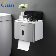 Multi-functional paper dispenser toilet perforation