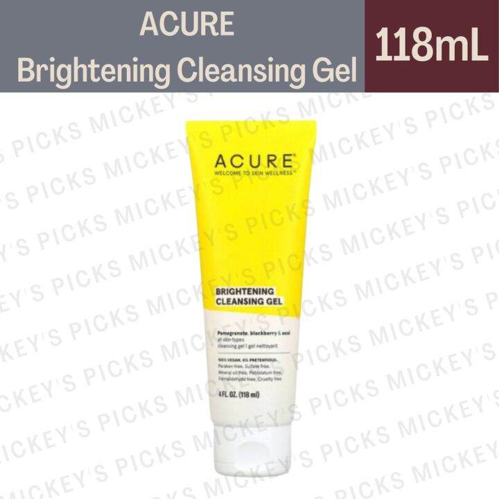 Acure Brightening Cleansing Gel 4 Fl Oz 118 Ml Lazada PH acure-brightening-cleansing-gel-4-fl-oz-118-ml-lazada-ph