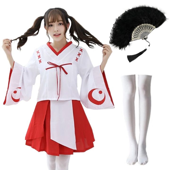 การค้าต่างประเทศส่งออกไปยัง-japanese-maid-anime-bliss-pure-land-ชุดกิโมโน-ชุดเดรสสำหรับผู้ใหญ่-cosplay