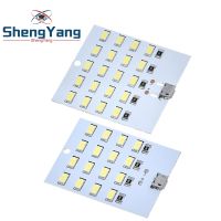 1PCS high quality 5730 smd 5V 430mA 470mA White Mirco Usb 5730 LED lighting panel USB mobile light Emergency light night light