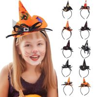 Witch Party Hat Halloween Witch Headband Pointed Witch Hat Halloween Decoration For Children And Adults