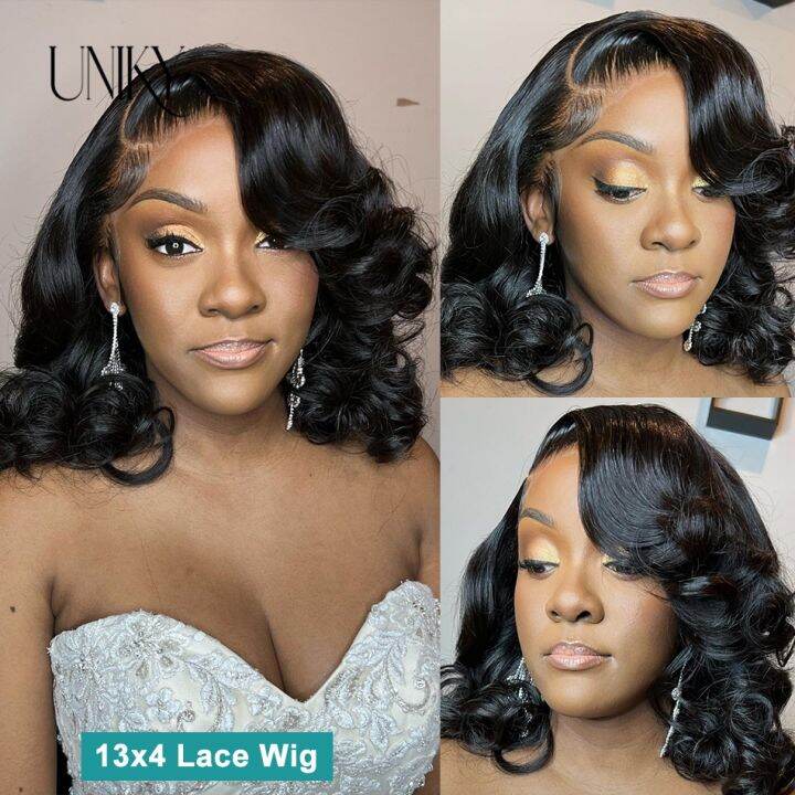 body-wave-bob-wig-ลูกไม้ด้านหน้าวิกผมจริงสำหรับผู้หญิง-180-วิกผมมนุษย์บราซิล-ขายวิกผมไม่มีกาวผมมนุษย์พร้อมที่จะสวมใส่