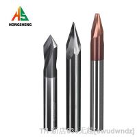 【LZ】◑┇  Chamfer Milling Cutter 30 40 60 90 120 Degree Carbide Corner Countersink Chamfering End Mill Deburring Edges V Grove Router