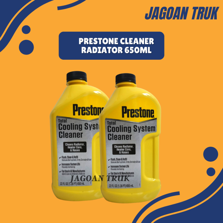 Prestone Radiator Flush + Cleaner Cairan Flushing Radiator 650 ml Lazada Indonesia