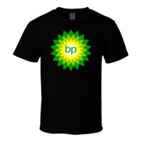 เสื้อยืดโอเวอร์ไซส์เสื้อยืด พิมพ์ลายโลโก้ British Petroleum bp Oil สีดํา สีขาว สไตล์คลาสสิก ไม่ซ้ําใคร สําหรับผู้ชาย ส่ง  7MDB