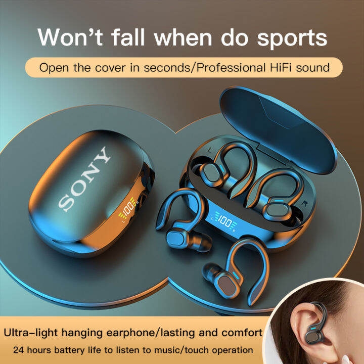 【One Year Warranty】Sony T16 Sports Bluetooth Earphone Bone Conduction