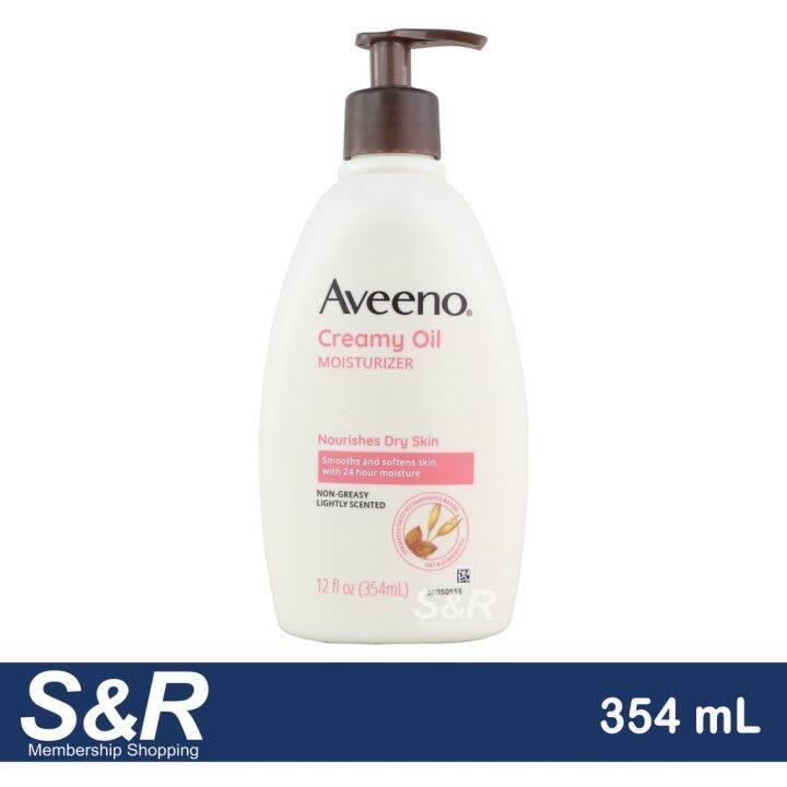 Aveeno Creamy Oil Moisturizer 354mL Lazada PH
