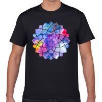 Mens Large T-shirt T Men Chakra Sahasrara Sexy Harajuku Geek Cotton Male Tshirt Xxxl 4XL/5XL/6XL