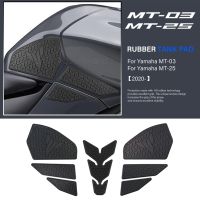 MT03 Non-slip Side Fuel Tank Protection Pad For Yamaha MT-03 MT-25 2020 2021 2022 MT 03 MT 25 Motorcycle Rubber Sticker Decal