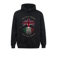 Design Uk British Grown Italian Roots Dna Italy Flag Premium T-Shirt Sweatshirts Summer Hoodies Long Sleeve For Men Sweatshirts Size Xxs-4Xl