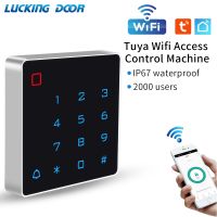 Lamberts Standalone WIFI Tuya App Backlit Door Access Keypad Controller Card Wiegand Reader 2000Users