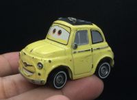 Disney Pixar car รถของเล่น เก่า Vintage Tomica Tomy Disney Pixar C-12 CARS Luigi FIAT DIECAST CAR 2"  CUTE