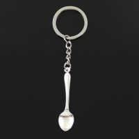 【DT】New Fashion Keychain 54x12mm Spoon Pendants DIY Men Jewelry Car Key Chain Ring Holder Souvenir For Gift hot