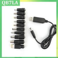 Dc male power charger connector  4.0x1.7 7.4 jack USB boost Cable line DC 5V to 9V 8.4V 12V Step UP Module Converter Adapter QB7LA Shop