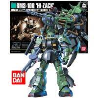 Bandai 1/144 Hguc 012ชุดของเล่นอนิเมะ RMS-106 Hi-ZACK ของแท้ชุดสะสมโมเดลของเล่นที่ประกอบขึ้นเป็นของขวัญคริสต์มาส