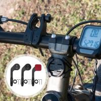 Bicycle Computer Mount Holder Mountain Bike Handlebar Odometer Stopwatch Rack adjustable Suitable For Proton Computer Holder show