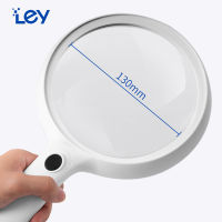 Professional Magnifying Glass Illuminated Magnifier with LED Light Illumination Loupe Magnifiers Reading Glasses Magnification