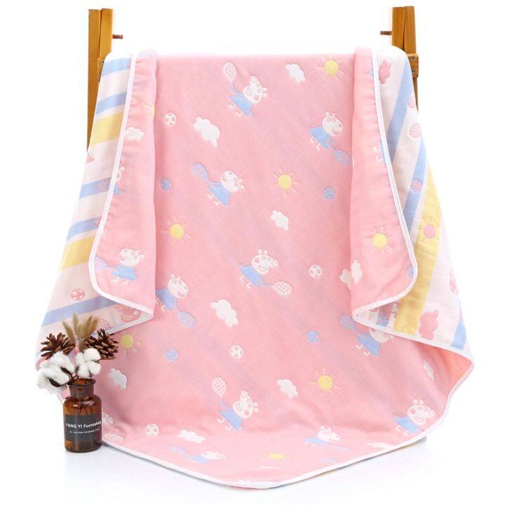 ราคาพิเศษ-baby-blanket-ผ้าห่ม-ผ้าห่มญี่ปุ่นผ้าฝ้าย-ผ้าห่มเด็ก-ผ้าห่มเด็กแรกคลอด-ผ้าห่มเด็กอนุบาล-ทอ6ชั้น