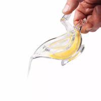 [Hot Sale] Lemon ClipTransparent Fruit JuicerCitrus Juicer HandSqueezer MachineBar Tool