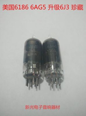 Audio vacuum tube Brand new American GE 6186 6AG5 tube generation 6m 3N EF96 6BC5 CV848 6j3 sound quality soft and sweet sound 1pcs