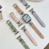 สายนาฬิกาข้อมือ หนังวัวแท้ แต่งหัวเข็มขัดโลหะ สําหรับ Redmi Watch 3 【QYUE】