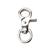 15PCS Trigger Snap Hooks, 360 Degree Swivel Spring Buckle Metal Swivel Clips Heavy Duty Snaps Hook for Cages Chains Keychain