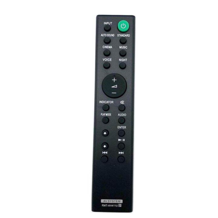 RMTAH411U Soundbar Remote Control for Sony Sound Bar HTS100F HTS100F