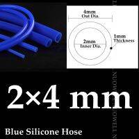 1m Length Blue Silicone Hose 2~32mm Aquarium Air Pump Hose Flexible Automobile Fuel Tank Vacuum Tube High Pressure Aeration